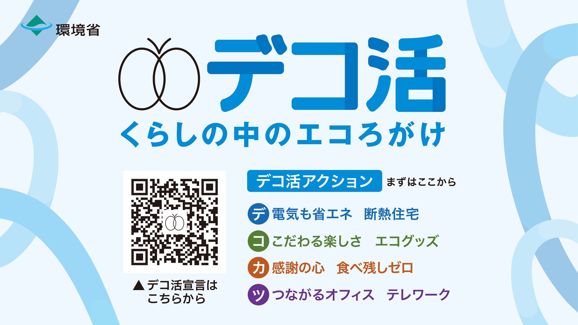 デコ活 くらしの中のエコろがけ(環境省)