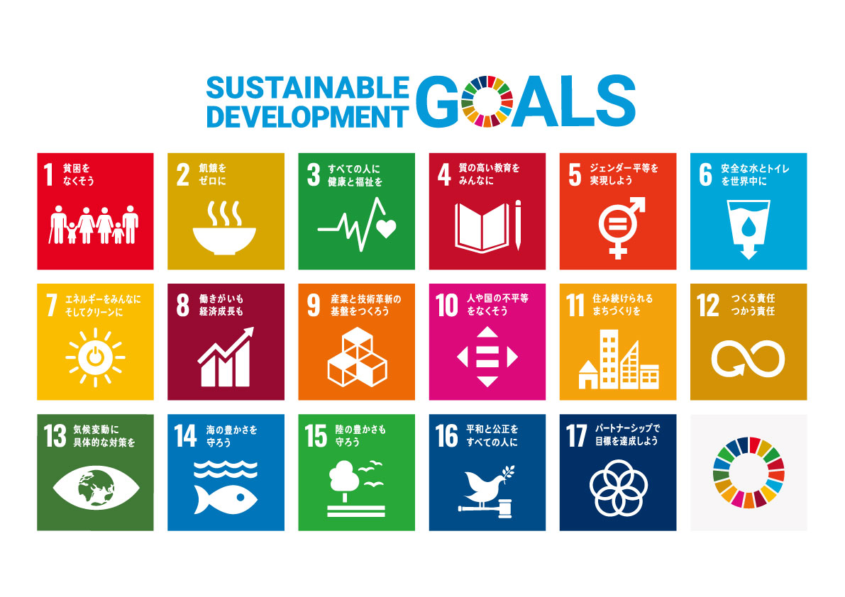 持続可能な開発目標(SDGs)17の目標